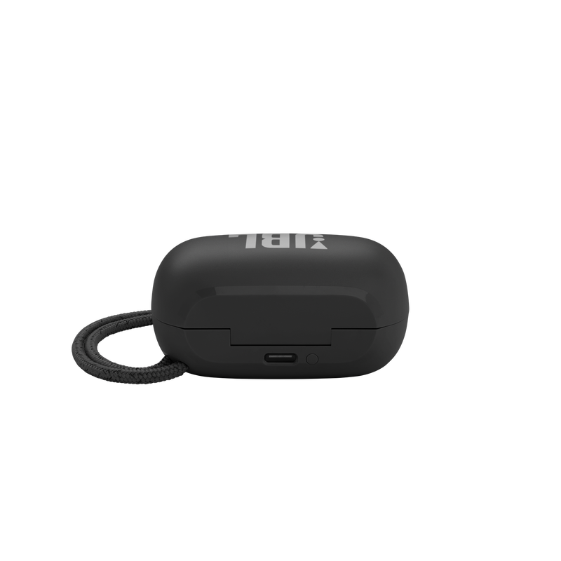 JBL Reflect Flow Pro - Black - Waterproof true wireless Noise Cancelling active sport earbuds - Detailshot 4 image number null